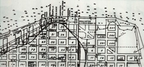 Guemes ChannelShorelinemap1923