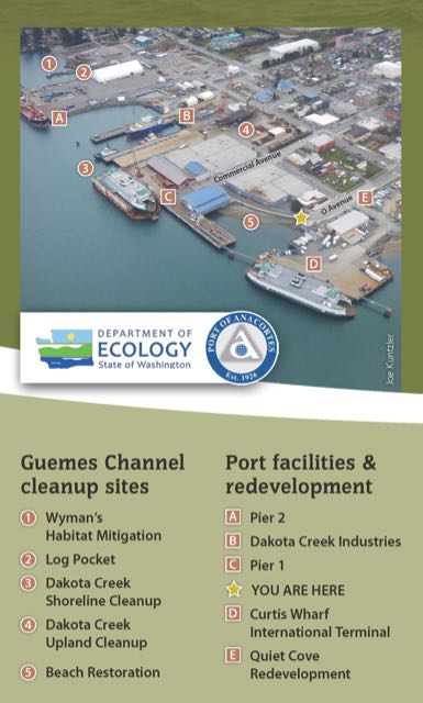 Guemes Channel site map 1